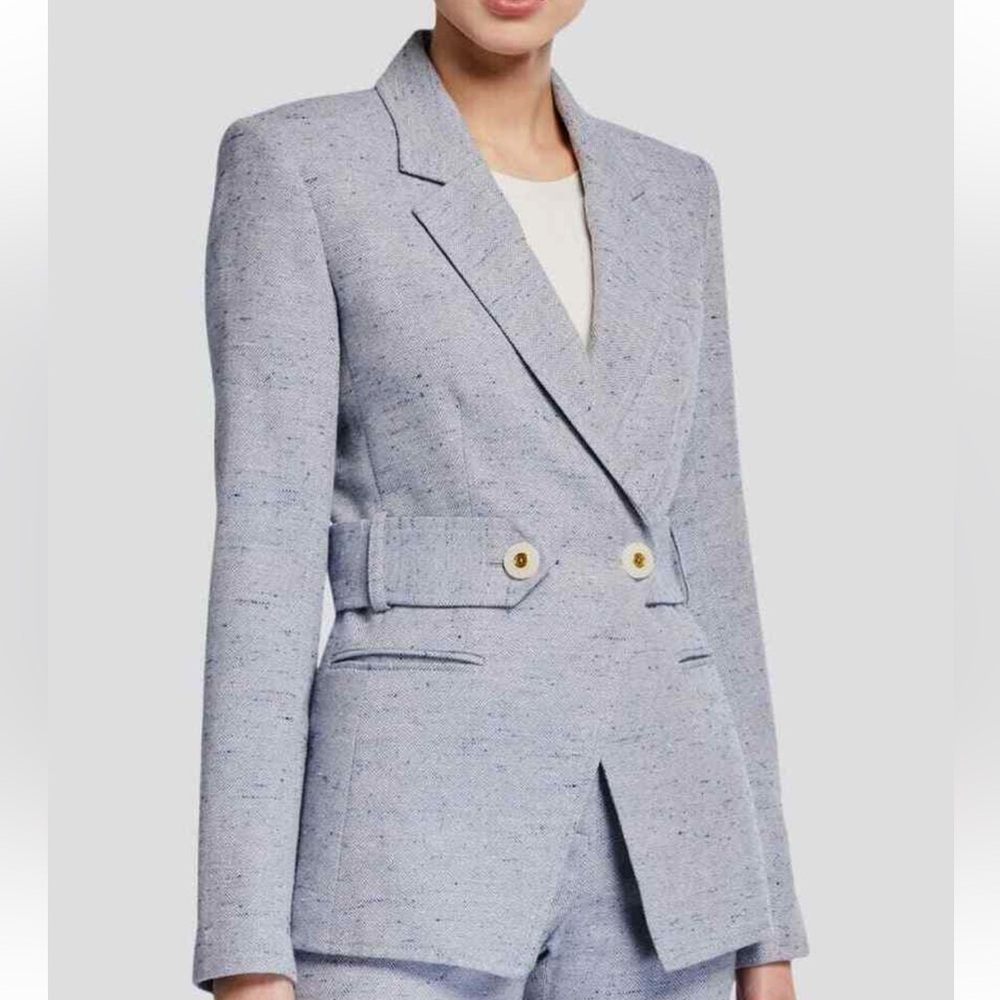 Veronica Beard Russell Dickey Jacket Blue Blazer size 12